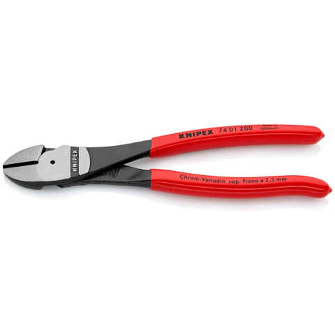 Alicate Corte Lateral 8" Uso Pesado 7401200 Knipex