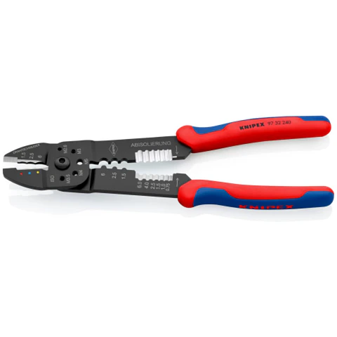 Alicate para Crimpar Terminales 15 a 10 AWG 9732240 Knipex