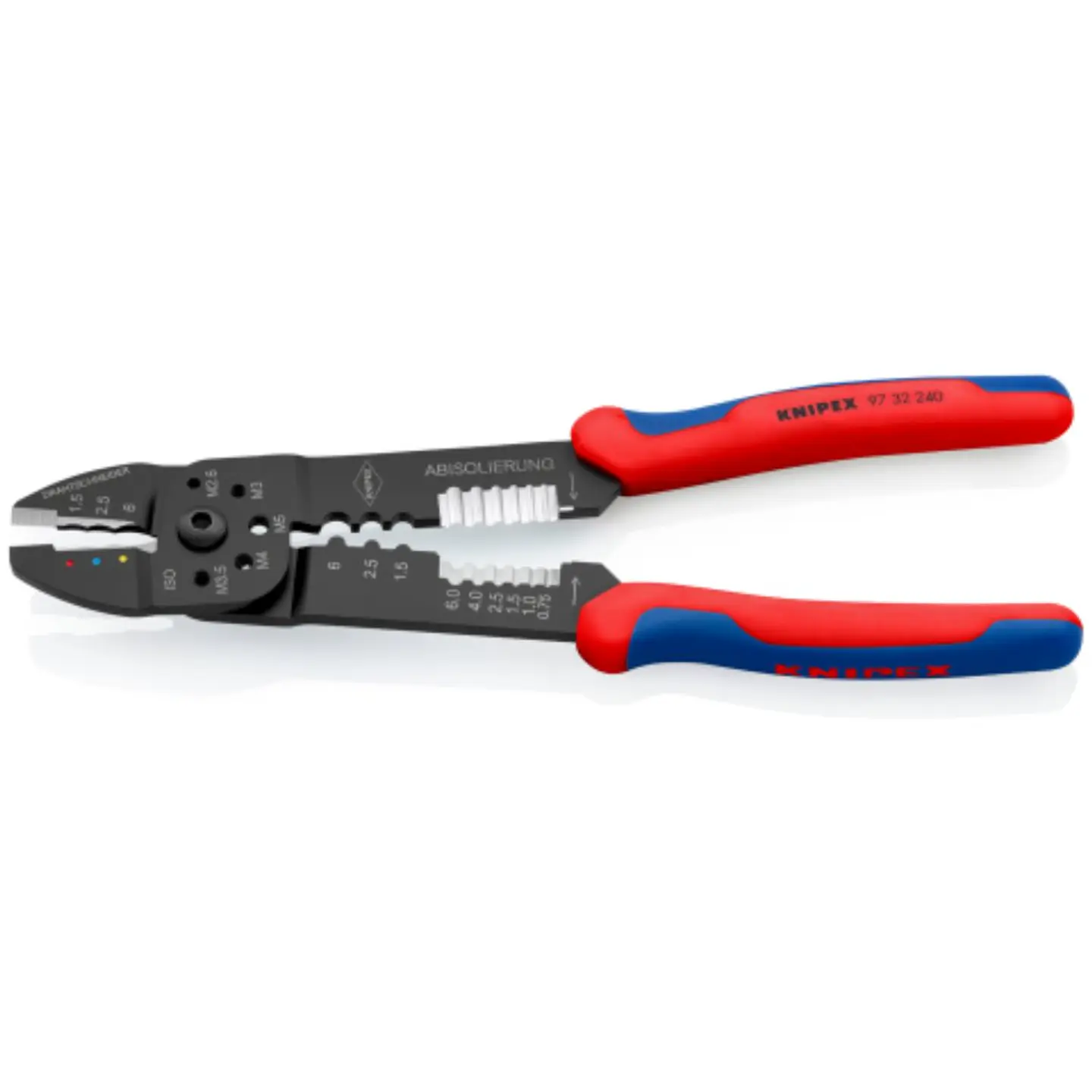 Alicate para Crimpar Terminales 15 a 10 AWG 9732240 Knipex 2