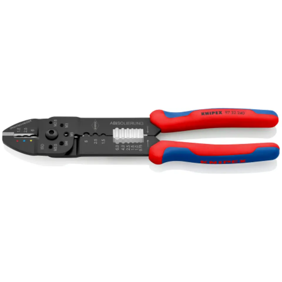 Alicate para Crimpar Terminales 15 a 10 AWG 9732240 Knipex 3