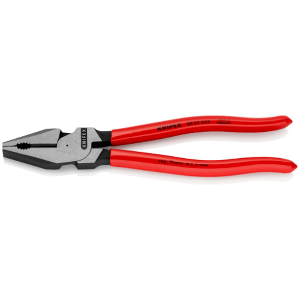 Alicate Universal 9" uso industrial 0201225 Knipex