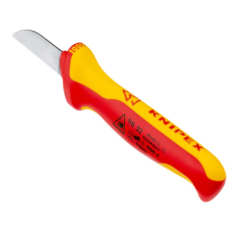 Cuchillo Recto para Cables aislado 1000V 9852 Knipex