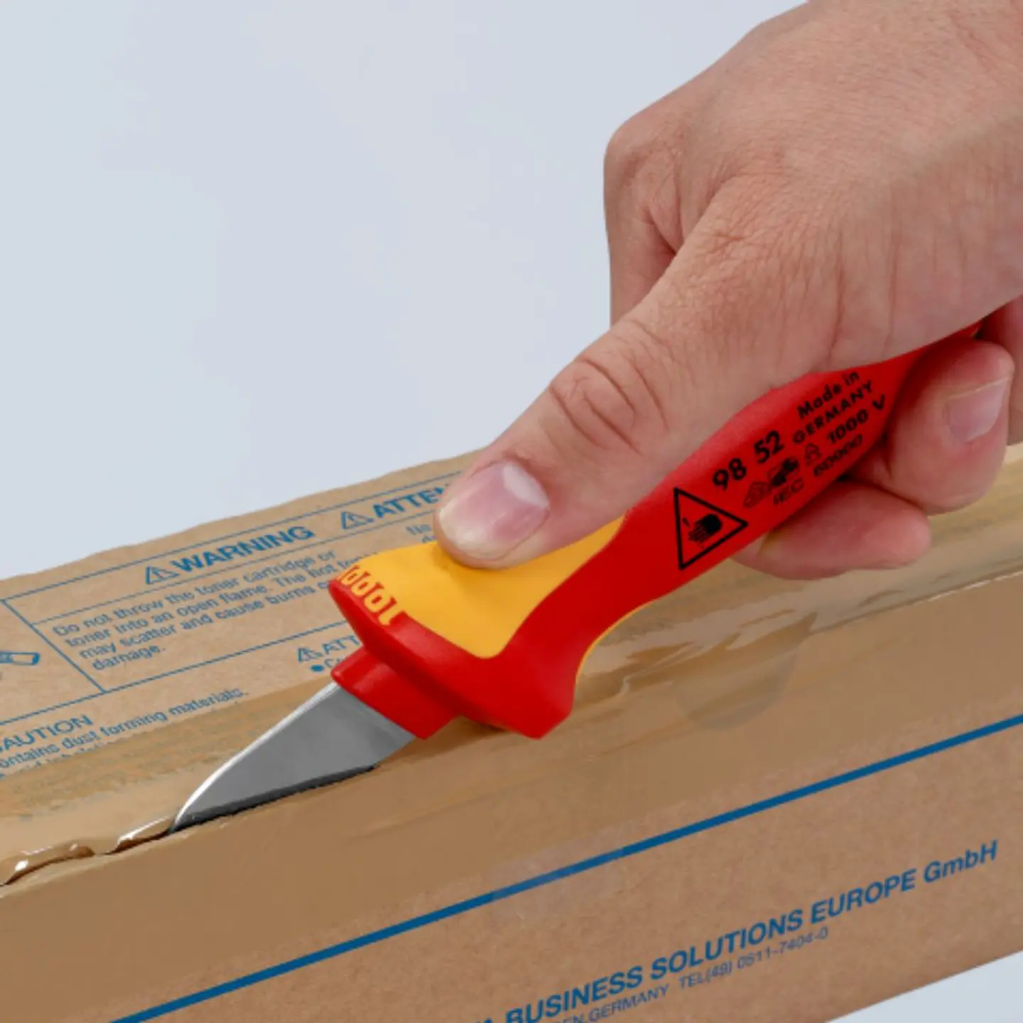 Cuchillo Recto para Cables aislado 1000V 9852 Knipex 4