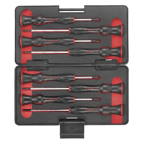 Juego Destornilladores Torx Precisión T5 a T20 8pz 2088A Force