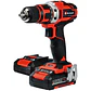 Kit Taladro Inalámbrico 18V 2bat. 2Ah, Cargador y 69pz 4513934 Einhell - Miniatura 2