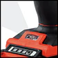 Kit Taladro Inalámbrico 18V 2bat. 2Ah, Cargador y 69pz 4513934 Einhell - Miniatura 3