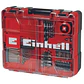 Kit Taladro Inalámbrico 18V 2bat. 2Ah, Cargador y 69pz 4513934 Einhell - Miniatura 4