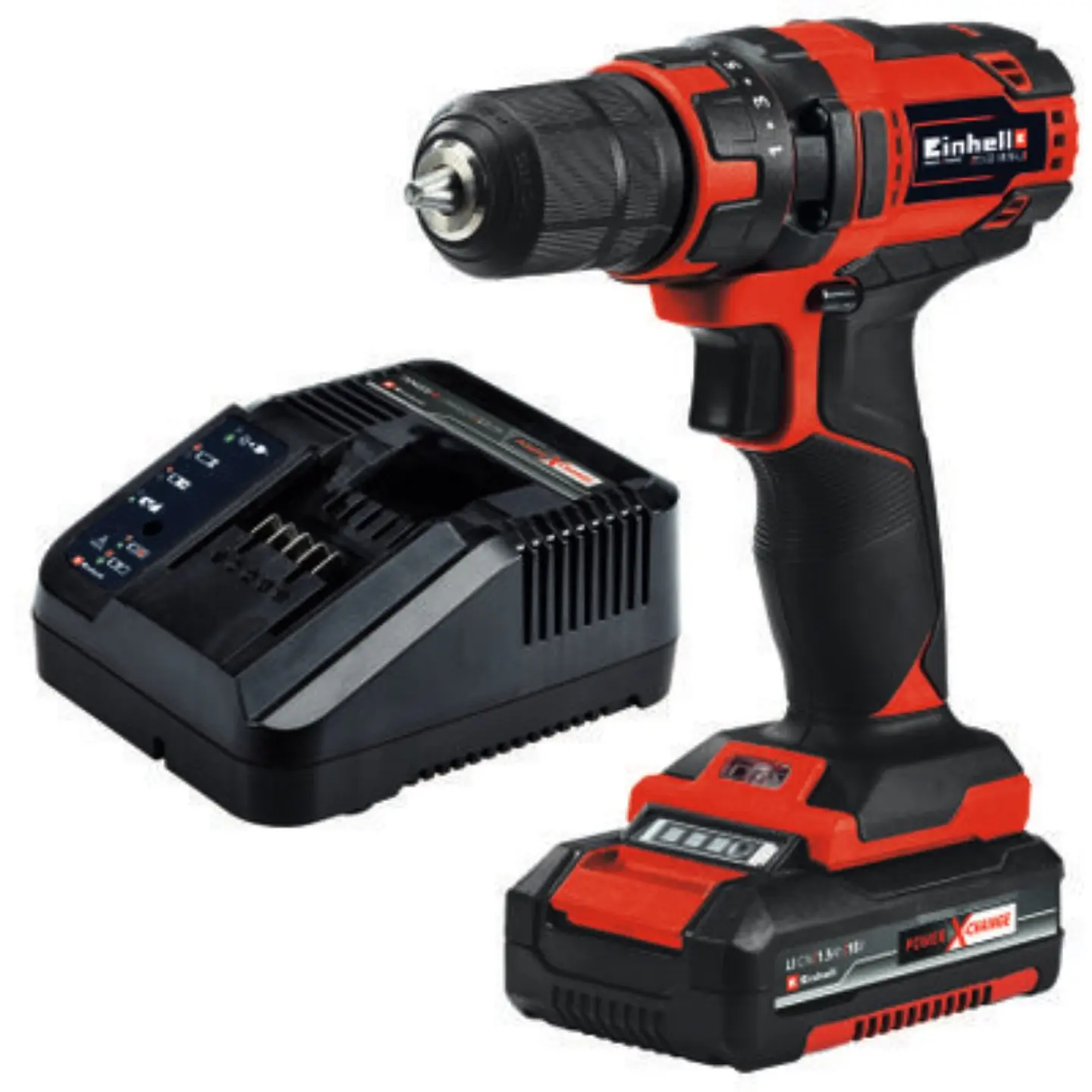 Kit Taladro Inalámbrico 18V 1batería 1.5Ah y cargador 4513914 Einhell 1