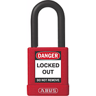 Candado Bloqueo 40mm Dieléctrico Aislado Rojo HB40 59108-2 Abus 1