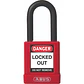 Candado Bloqueo 40mm Dieléctrico Aislado Rojo HB40 59108-2 Abus - Miniatura 1