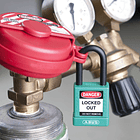 Candado Bloqueo 40mm Dieléctrico Aislado Rojo HB40 59108-2 Abus 5