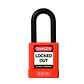 Candado Bloqueo 40mm Dieléctrico Aislado Naranjo HB40 59113-6 Abus - Miniatura 1