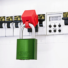 Candado Bloqueo 40mm Rojo HB26 06256-8 Abus 4