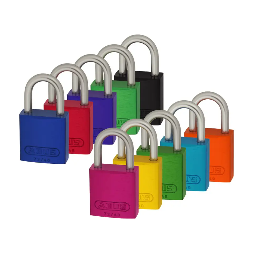 Candado Bloqueo 40mm Rojo HB26 06256-8 Abus 5