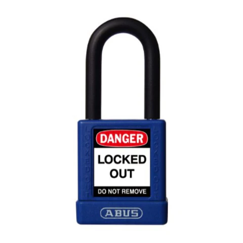 Candado Bloqueo 40mm Dieléctrico Aislado Azul HB40 59109-9 Abus