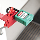 Candado Bloqueo 40mm Dieléctrico Aislado Azul HB40 59109-9 Abus 4