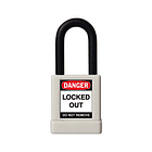 Candado Bloqueo 40mm Dieléctrico Aislado Blanco HB40 58978-2 Abus 1