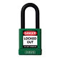Candado Bloqueo 40mm Dieléctrico Aislado Verde HB40 59112-9 Abus - Miniatura 1