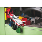 Candado Bloqueo 40mm Azul HB40 06280-3 Abus 3