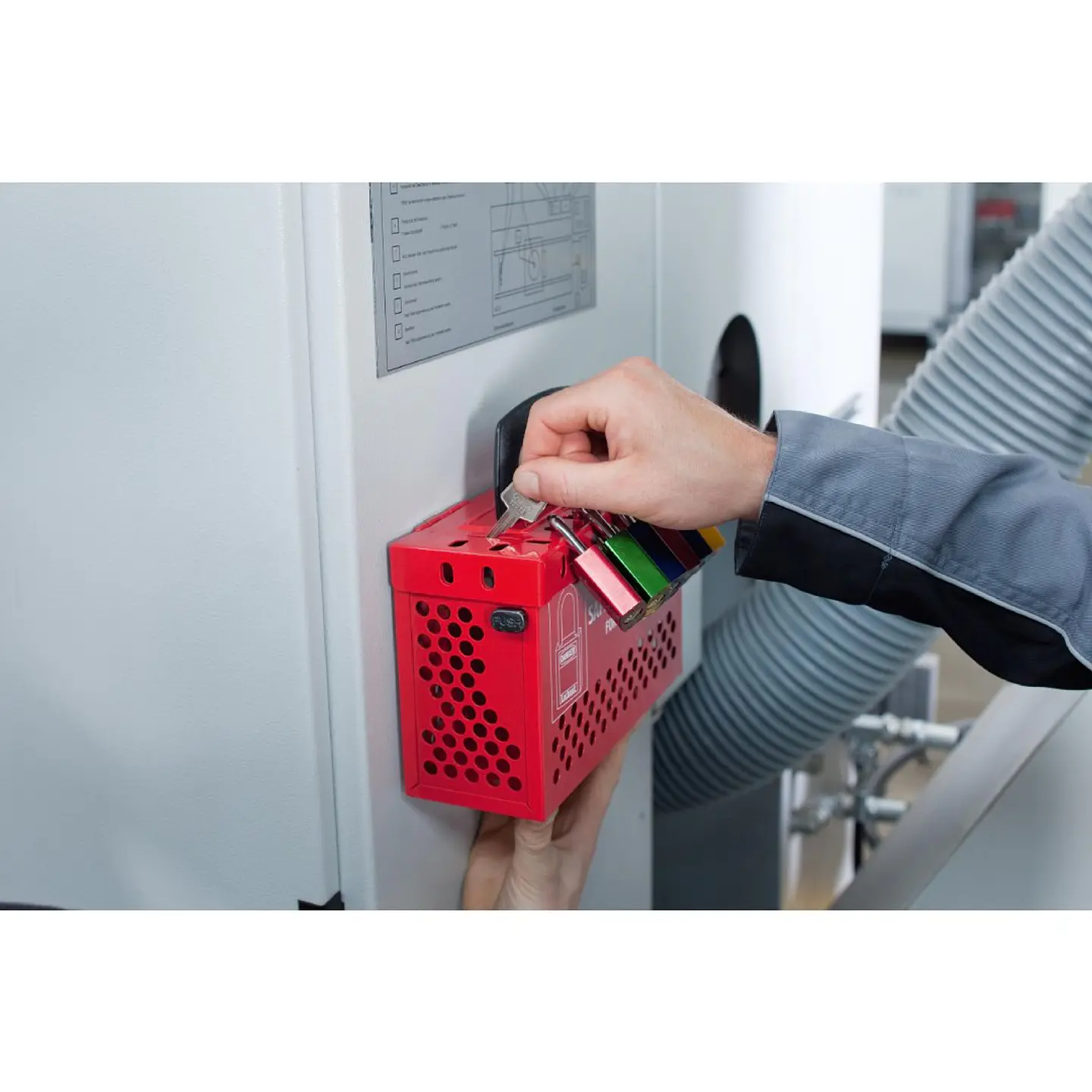 Caja Bloqueo Grupal Vacía B835 00298-4 Abus 4