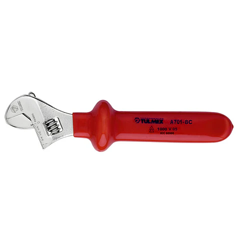Llave Francesa Aislada 8" 1000V A701-8C Tulmex
