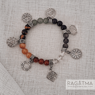 PULSERA 7 Chakras -  Equilibra tu Energía Interior 🌀 