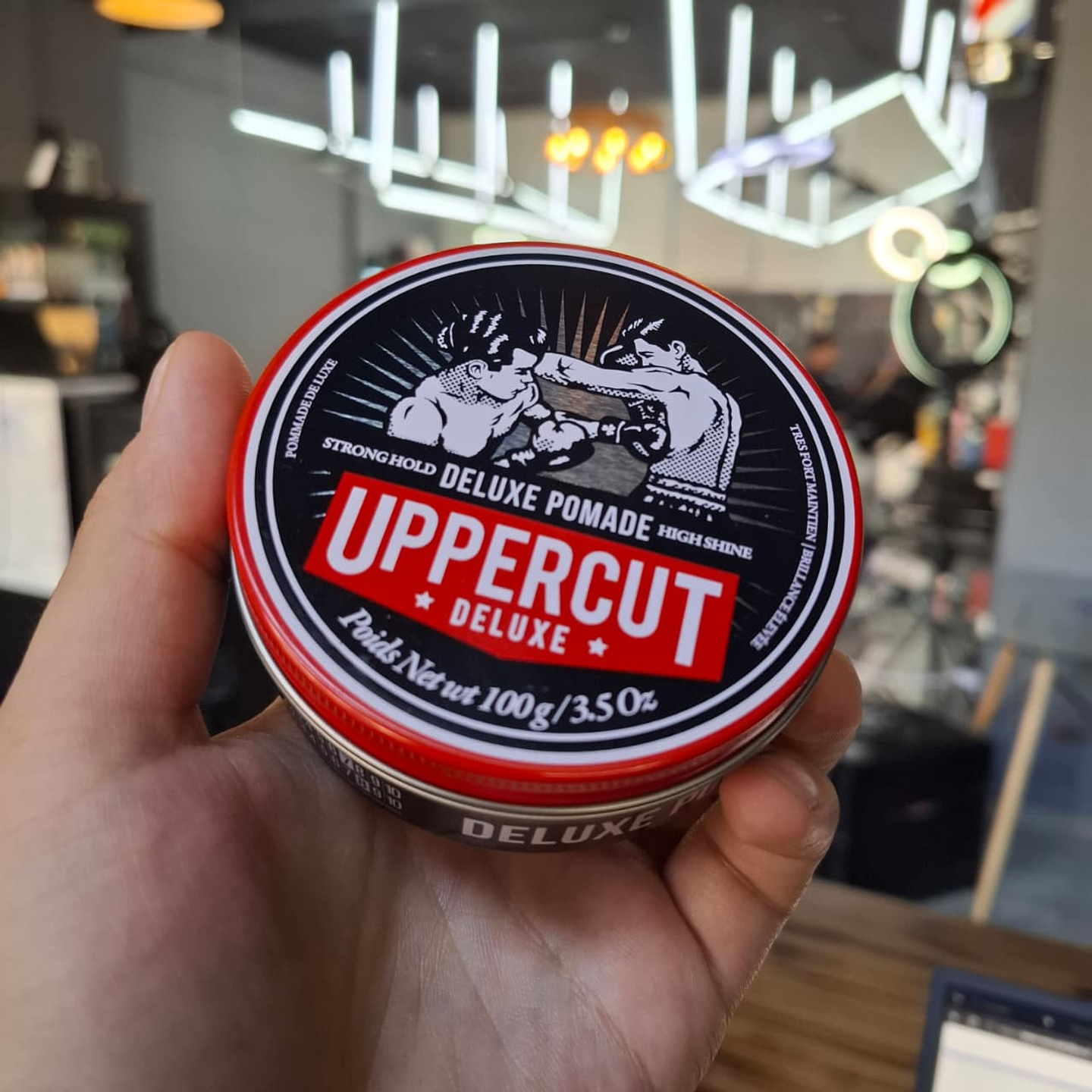 Cera de Fijación Fuerte, Efecto Brillante 100 gr - Uppercut Deluxe  5