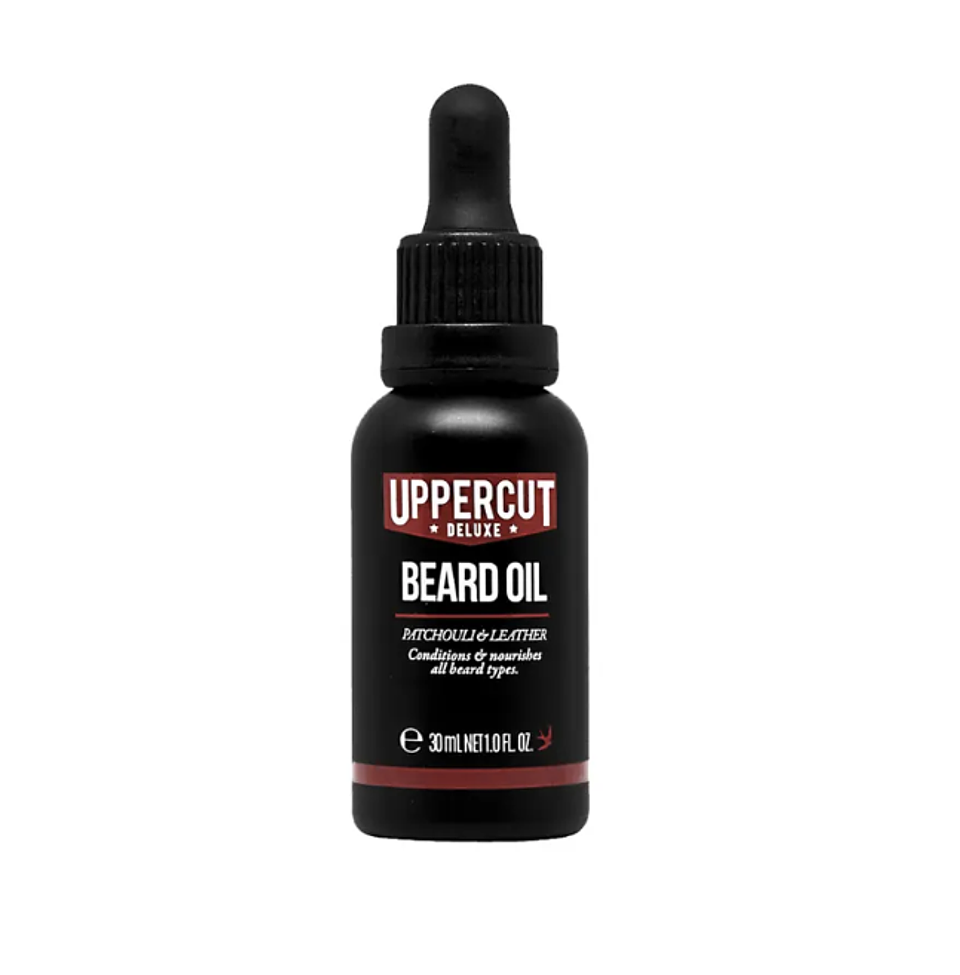 Aceite para barba pachuli y cuero 30ml - Uppercut Deluxe  1