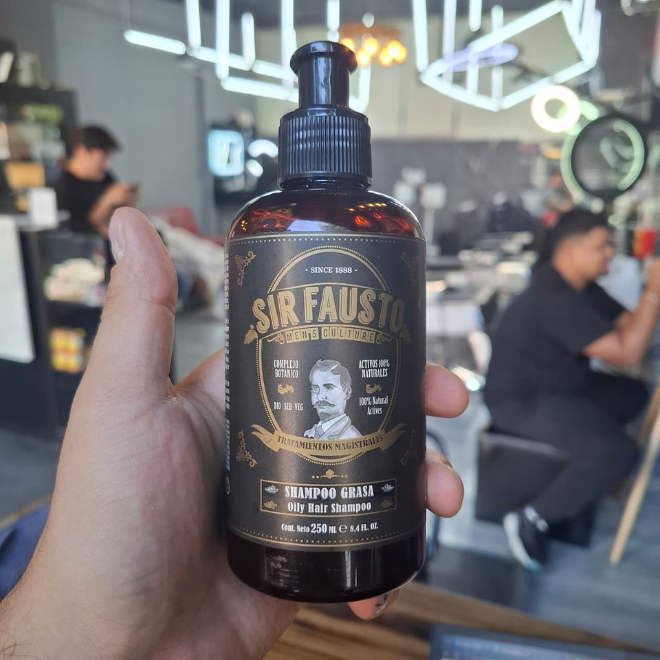 Shampoo antigrasa 250ml - Sir Fausto 2