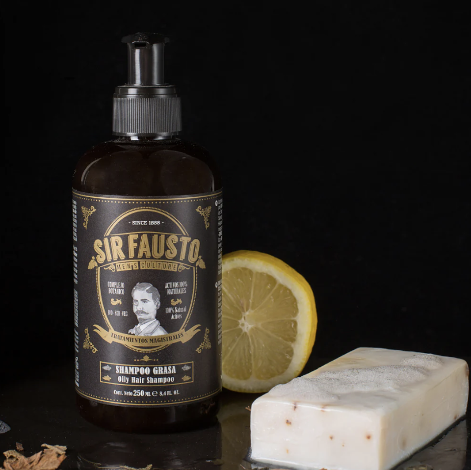 Shampoo antigrasa 250ml - Sir Fausto 3