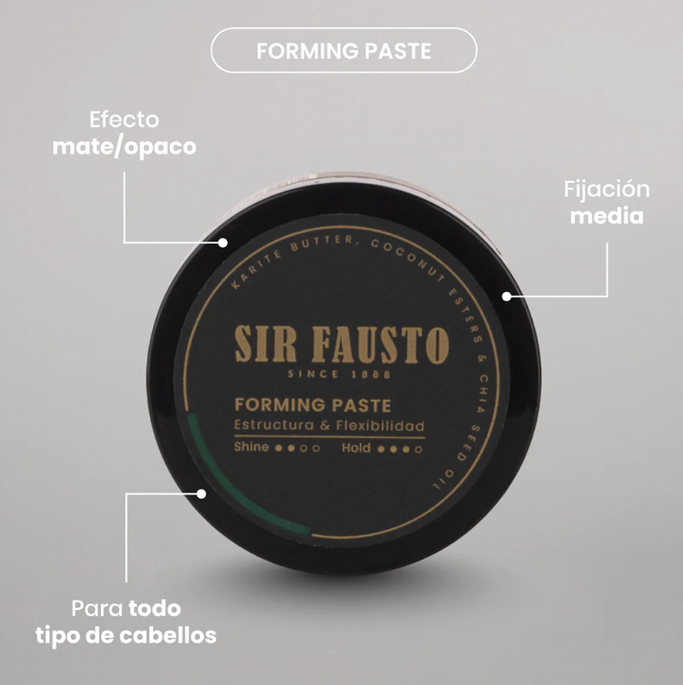 Crema para peinar Forming Paste 100ml - Sir Fausto 1