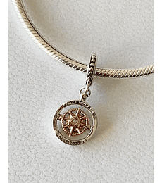 Charm Brújula Rose Gold