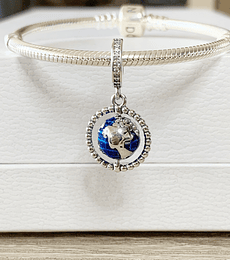 Charm Mundo colgante