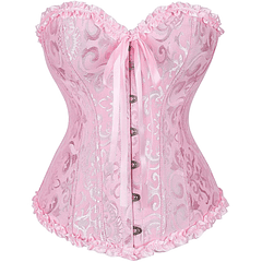 Corset VICTORIAN - Rosa pálido