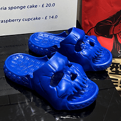 Crocs SKULL - Azul