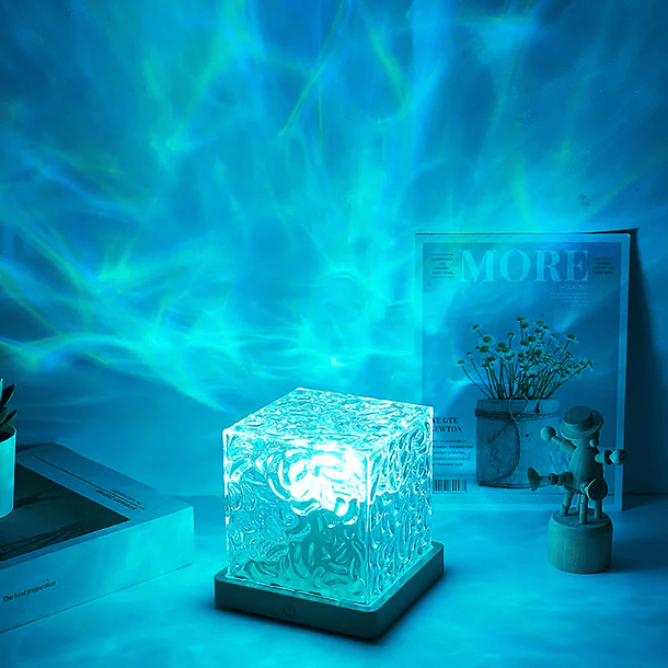 Lámpara cubo AURORA BOREAL (16 colores) 2