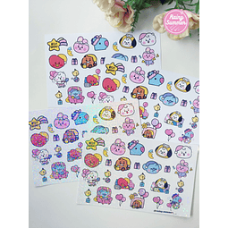 BT21 - STICKERS TIME TO PARTY