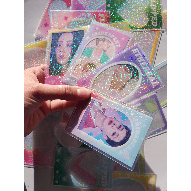 SLEEVES (PROTECTORES) HOLOGRÁFICOS PARA PHOTOCARDS