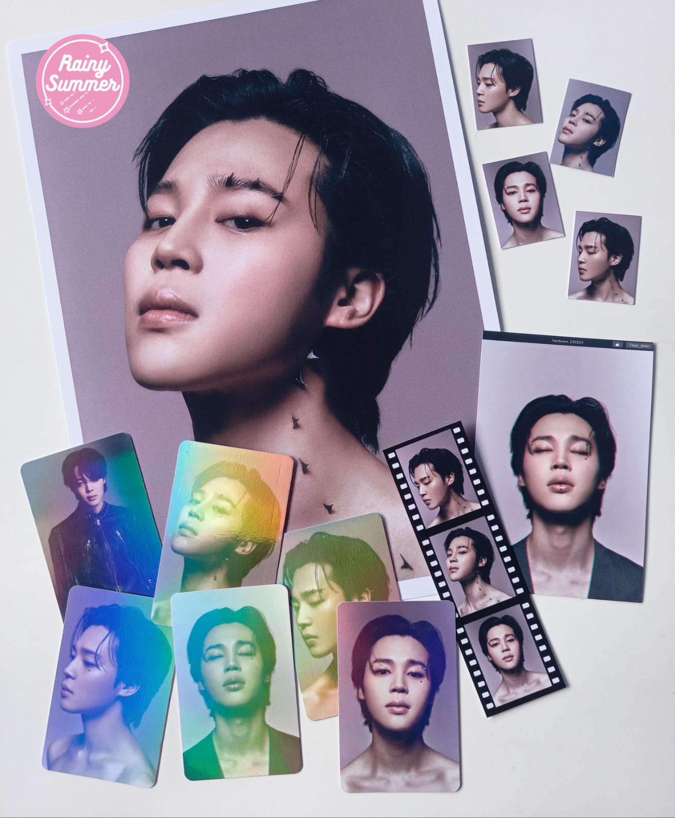 BTS JIMIN - SET PAPELERÍA FACE ÁLBUM VER. HARDWARE