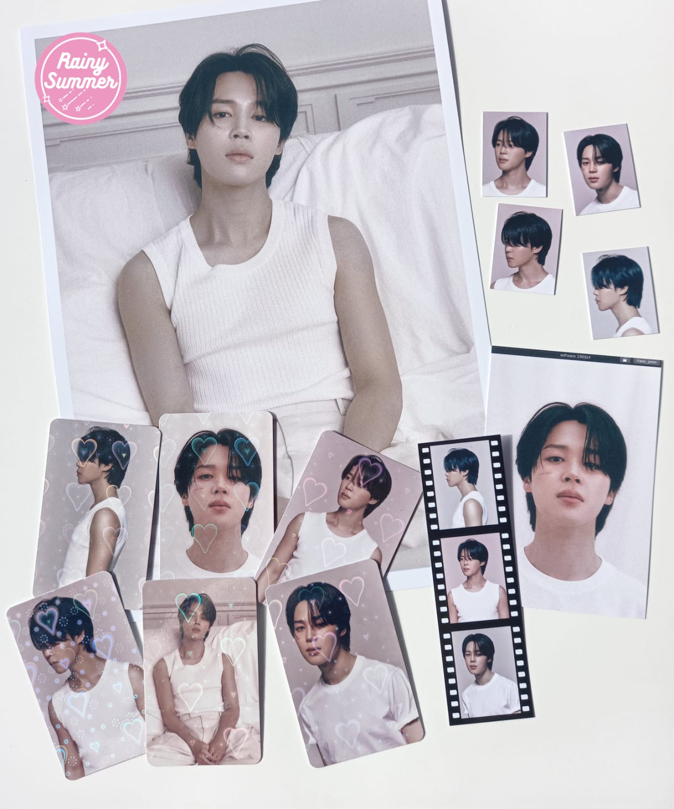 BTS JIMIN - SET PAPELERÍA FACE ÁLBUM VER. SOFTWARE