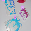 BT21 - STICKERS DECAL MANG (VER. 2023)