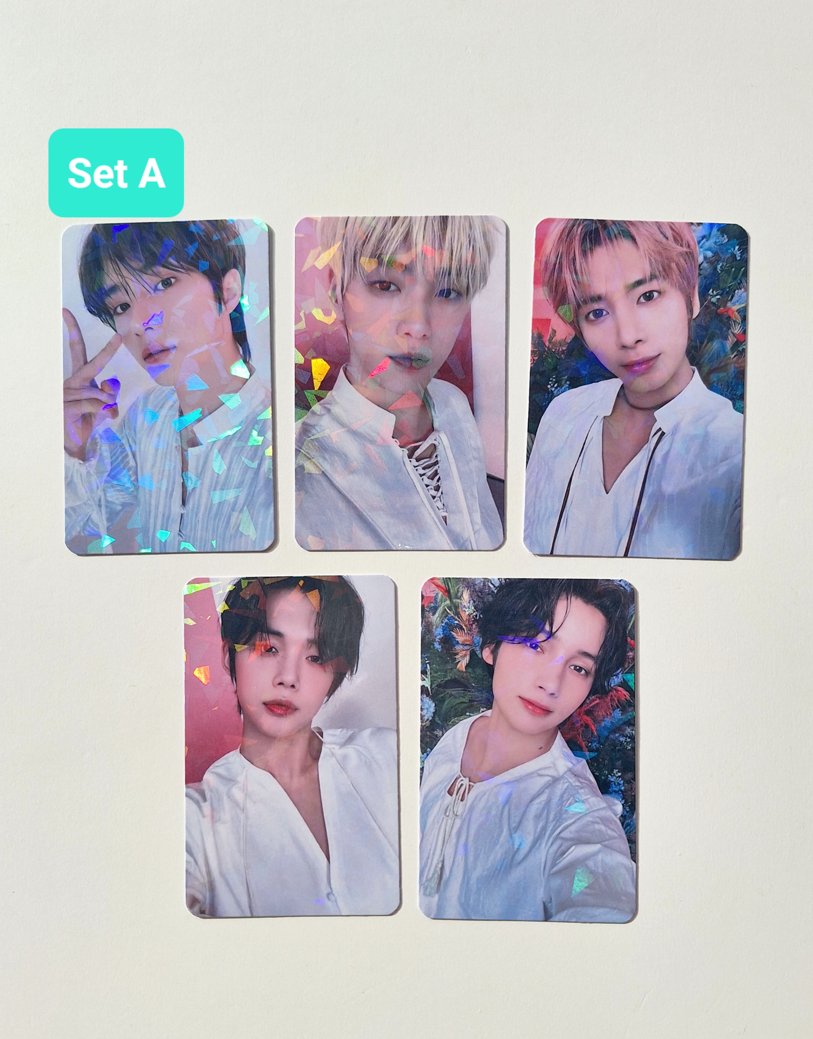 TXT 会場限定 moa zone トレカ プルバス 4枚　セット TXT - LOMOCARDS MOA ZONE