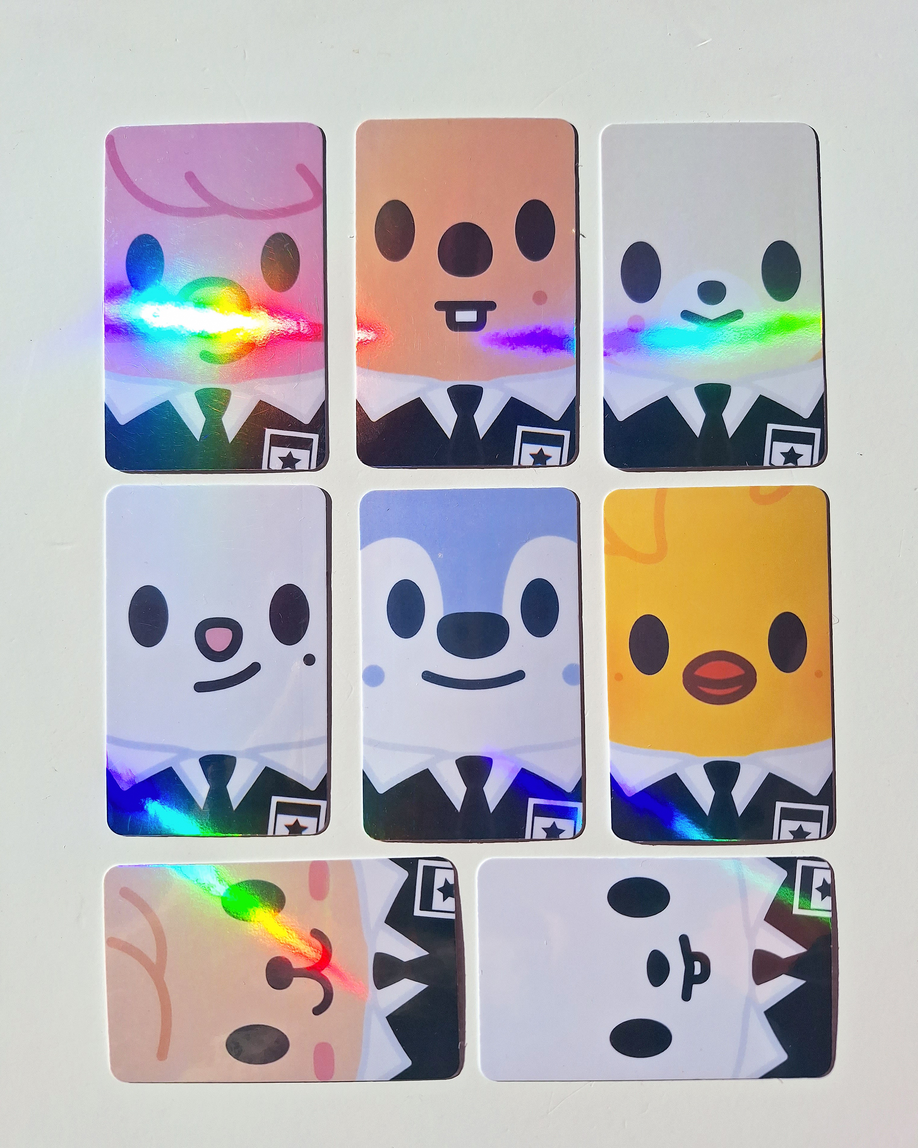 STRAY KIDS & SKZOO - LOMOCARDS HOLOGRÁFICAS