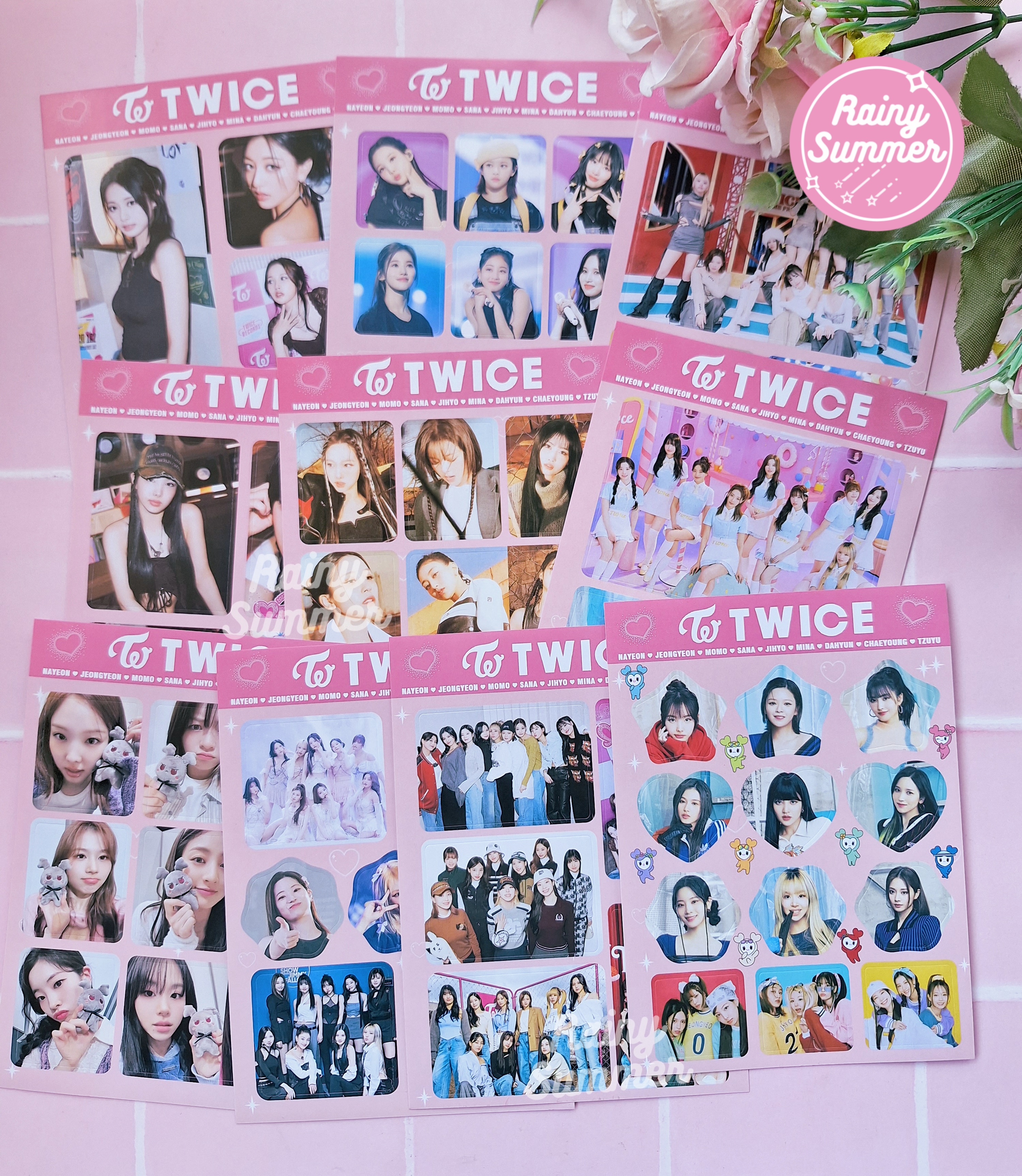 TWICE, STRAY KIDS, NEW JEANS, BLACKPINK, TXT, LE SSERAFIM, I