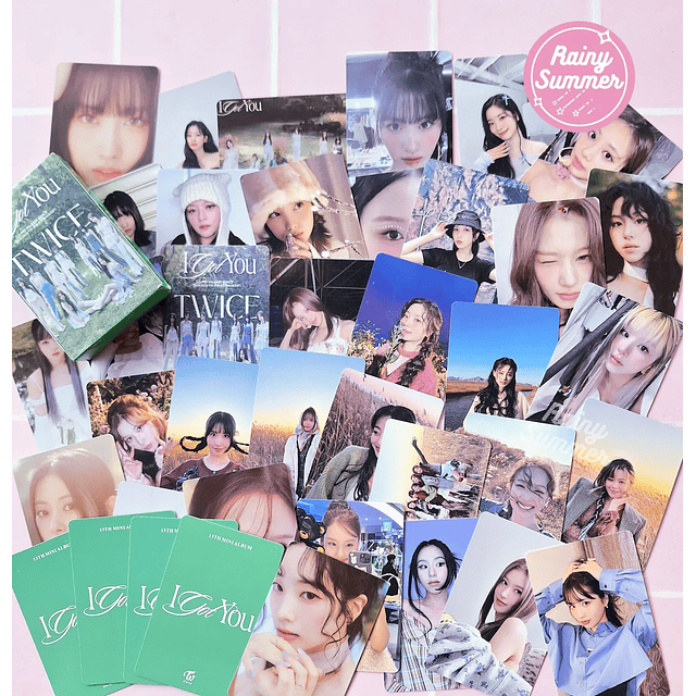 TWICE - LOMOCARDS (NEWS ROOM, WITH YOU-TH & I GOT YOU)
