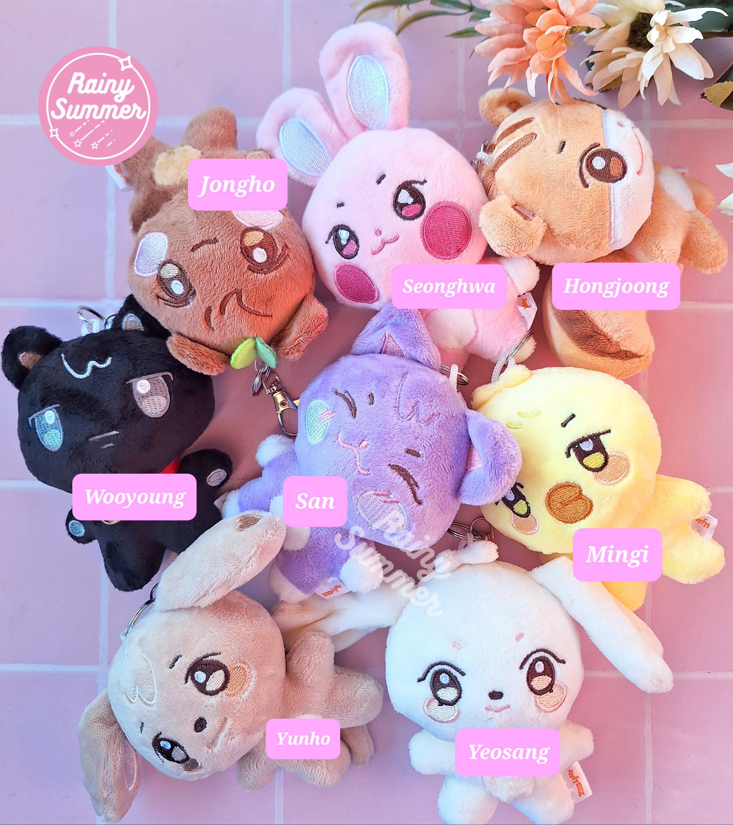 ATEEZ - ANITEEZ PELUCHES ALTERNATIVOS