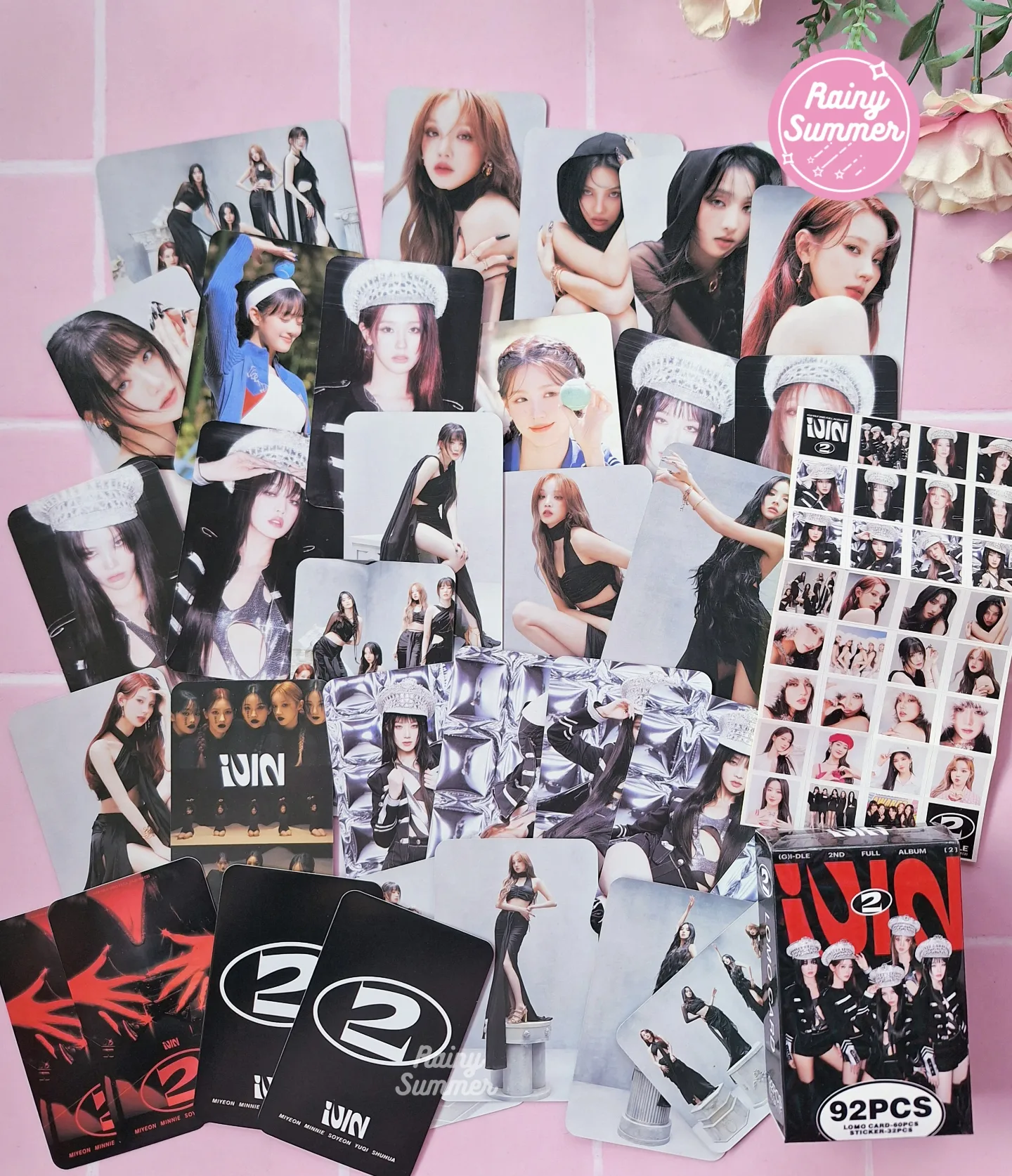 TWICE & GIDLE - SET LOMOCARDS/PHOTOCARDS WITH YOU &am