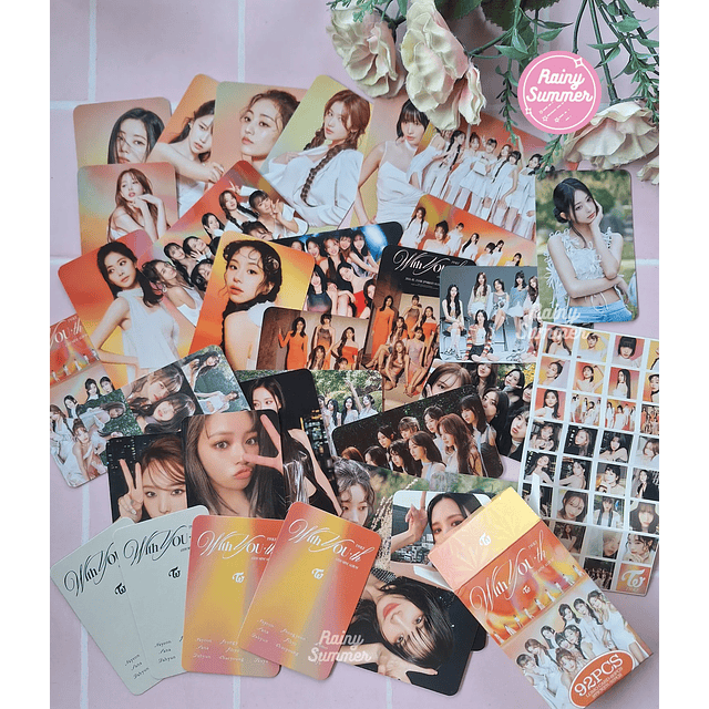 TWICE & GIDLE - SET LOMOCARDS/PHOTOCARDS WITH YOU & 2