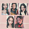 TWICE - SET PCS/LOMOCARDS  HOLOGRÁFICAS INDIVIDUALES