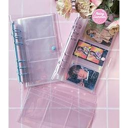 PHOTOCARD BINDERS A6 (3 ESPACIOS)